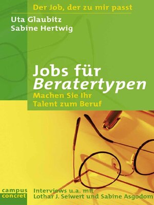 cover image of Jobs für Beratertypen